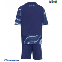 Camisa de Futebol Ajax Equipamento Secundário Infantil 2025-26 Manga Curta (+ Calças curtas)
